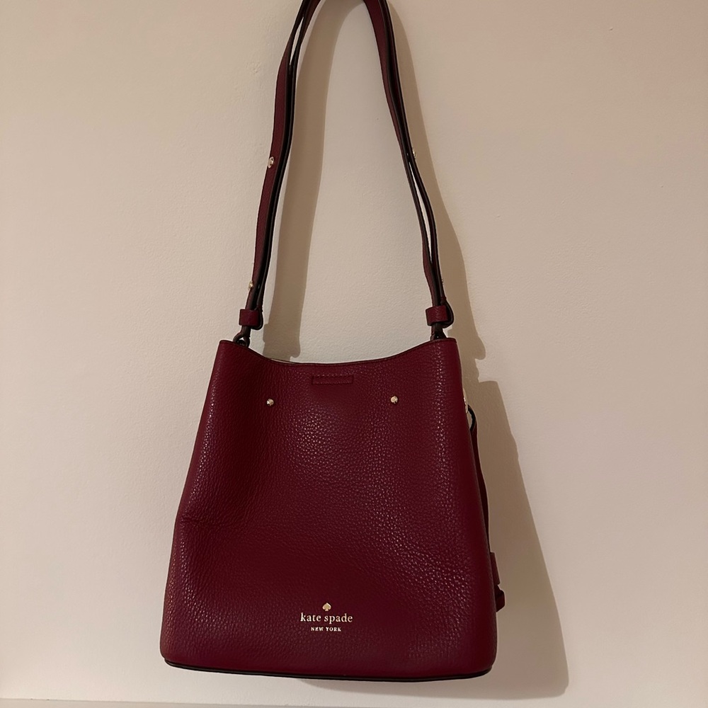 Kate Spade Marti Pebble Leather Bucket Bag